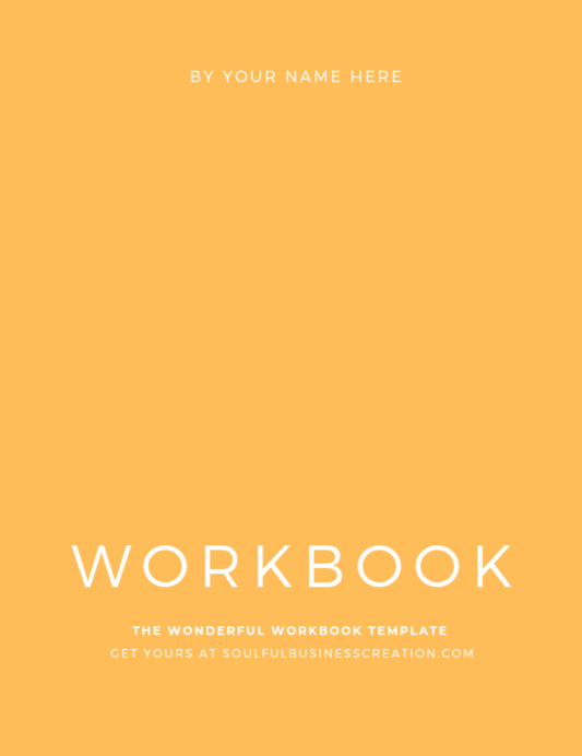 The Wonderful Workbook Template Pack