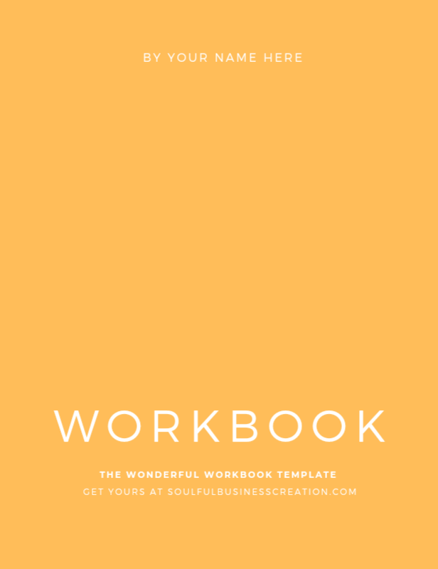 The Wonderful Workbook Template Pack